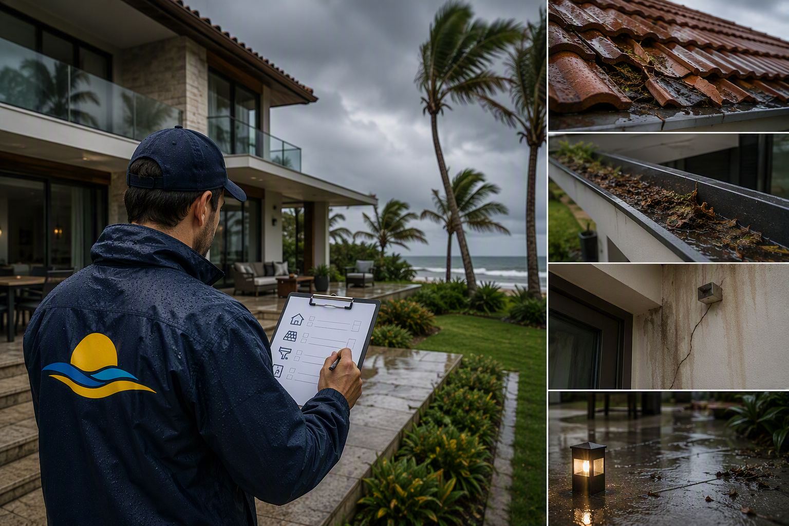 Vistoria pós-temporal: como identificamos um vazamento antes que o proprietário soubesse